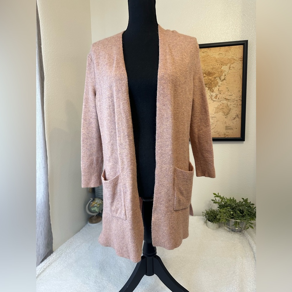Madewell open cardigan with pockets